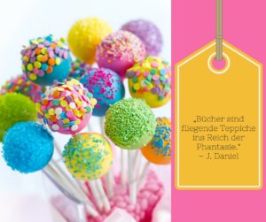 „Bücher sind fliegende Teppiche ins Reich der Phantasie.“– J. Daniel