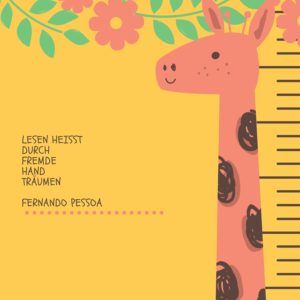 Lesen heißt durch fremde Hand träumen.Fernando Pessoa